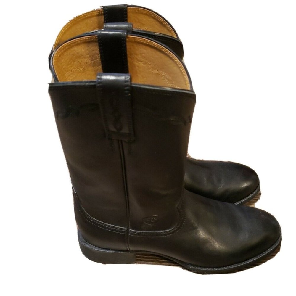 Ariat Heritage Ropers 9.5D Black EUC